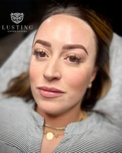 Eyebrow Tattoo result by Lusting Expressions in Sioux Falls, SD