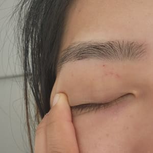 Eyebrow Tattoo result by Luv Threading Studio in Encinitas, CA
