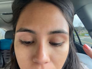 Eyebrow Tattoo result by Luv Threading Studio in Encinitas, CA