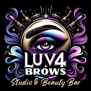 Eyebrow Tattoo result by Luv4Brows Studio & Beauty Bar in Chesapeake Beach, MD