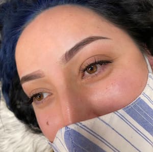 Eyebrow Tattoo result by Luvly Esthetics and Permanent Makeup in Kent, WA