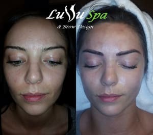 Eyebrow Tattoo result by Luvu Spa & Brow Design in Park Ridge, IL