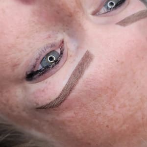 Eyebrow Tattoo result by Lux Beauty KC in Leawood, KS