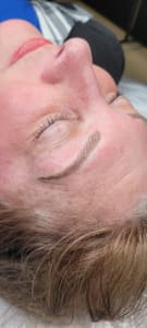 Eyebrow Tattoo result by Lux Beauty KC in Leawood, KS