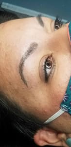 Eyebrow Tattoo result by Lux Beauty KC in Leawood, KS
