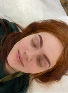 Eyebrow Tattoo result by Lux Beauty Studio in Allen Park, MI