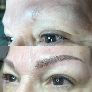 Eyebrow Tattoo result by Lux Beauty Studio in Clermont, FL