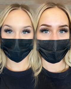 Eyebrow Tattoo result by LUX Brows & Beauty in Hinsdale, IL