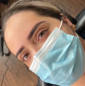 Eyebrow Tattoo result by LUX Brows & Beauty in Hinsdale, IL