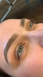Eyebrow Tattoo result by LUX Brows & Beauty in Hinsdale, IL