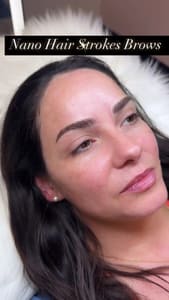 Eyebrow Tattoo result by Lux Cosmetic Ink in Omaha, NE