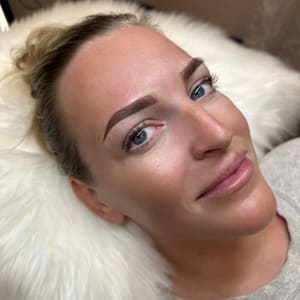 Eyebrow Tattoo result by Lux Cosmetic Ink in Omaha, NE