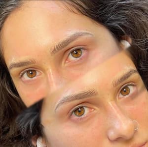 Eyebrow Tattoo result by Lux De Beauty in Oak Ridge, NC