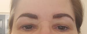 Eyebrow Tattoo result by Lux Lash Salon in New Freedom, PA