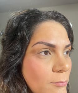 Eyebrow Tattoo result by Lux Lips & Brows LLC in Midland, TX