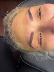 Eyebrow Tattoo result by Lux Lips & Brows LLC in Midland, TX