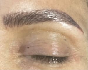 Eyebrow Tattoo result by Lux Skin Permanent Cosmetics in Bethlehem, PA