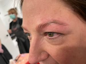 Eyebrow Tattoo result by Lux Studio in Linwood, NJ