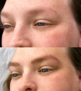 Eyebrow Tattoo result by Lux Studio in Linwood, NJ