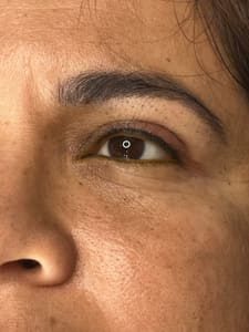 Eyebrow Tattoo result by Luxe Aesthetics, LLC in Granger, IN