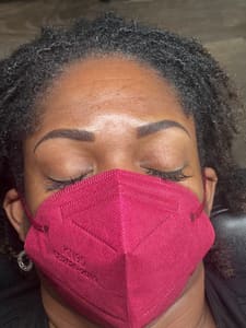 Eyebrow Tattoo result by Luxe Artistry (Permanent Makeup Studio) in Mansfield, TX