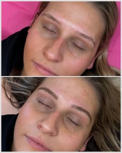 Eyebrow Tattoo result by Luxe Beauty by Lauren in Buffalo, NY