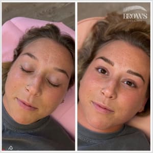 Eyebrow Tattoo result by Luxe Beauty by Lauren in Buffalo, NY