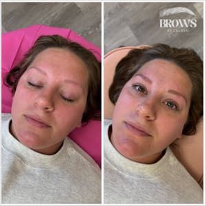 Eyebrow Tattoo result by Luxe Beauty by Lauren in Buffalo, NY