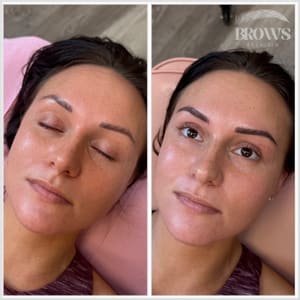 Eyebrow Tattoo result by Luxe Beauty by Lauren in Buffalo, NY