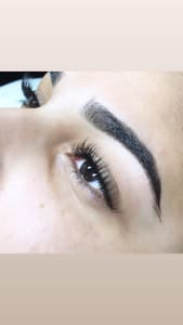 Eyebrow Tattoo result by Luxe Beauty Collective in Apopka, FL