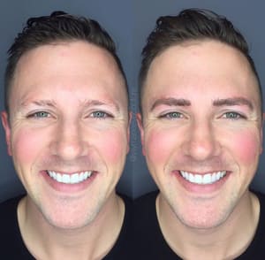 Eyebrow Tattoo result by Luxe Beauty Collective in Apopka, FL
