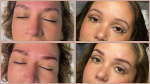 Eyebrow Tattoo result by Luxe Beauty Ink in Plantation, FL
