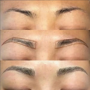 Eyebrow Tattoo result by Luxe Beauty Studio in Reno, NV