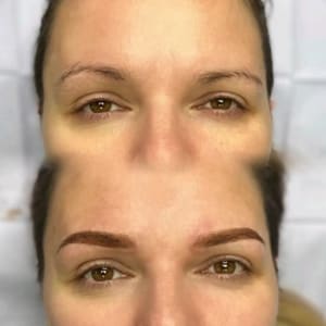 Eyebrow Tattoo result by LUXE Brow + Lash in Round Rock, TX