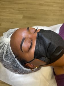 Eyebrow Tattoo result by Luxe Brow Studio in Woodbridge, VA