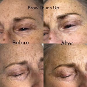 Eyebrow Tattoo result by Luxe Brows and Beauty in Santa Rosa, CA