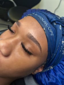 Eyebrow Tattoo result by Luxe By Lea in Clinton, MD