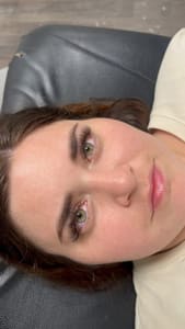 Eyebrow Tattoo result by Luxe Cosmetics LLC in Huntsville, AL