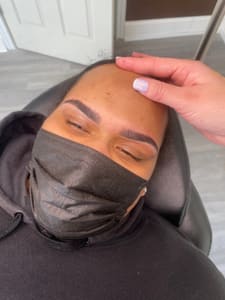 Eyebrow Tattoo result by Luxe Esthetix in Bethel Park, PA