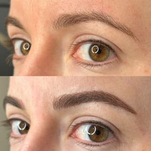 Eyebrow Tattoo result by LuxeInk in Bethesda, MD