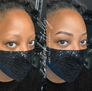 Eyebrow Tattoo result by LuxeInk in Bethesda, MD