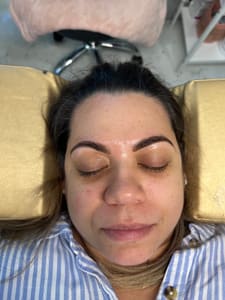 Eyebrow Tattoo result by Luxesthetic Babe in Bastrop, TX