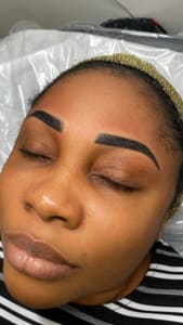 Eyebrow Tattoo result by Luxino Permanent MakeUp in Plano, TX