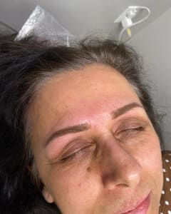 Eyebrow Tattoo result by Luxino Permanent MakeUp in Plano, TX