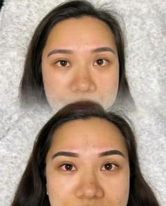 Eyebrow Tattoo result by Luxistry in West Covina, CA