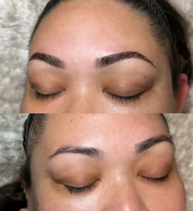 Eyebrow Tattoo result by Luxistry in West Covina, CA