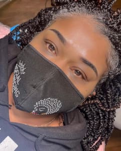 Eyebrow Tattoo result by LuxMetics Semipermanent Makeup & beauty LLC in Louisville Jefferson County, KY