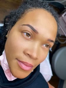 Eyebrow Tattoo result by LuxMetics Semipermanent Makeup & beauty LLC in Louisville Jefferson County, KY