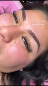 Eyebrow Tattoo result by Luxurious Beauty Studios in West Hempstead, NY