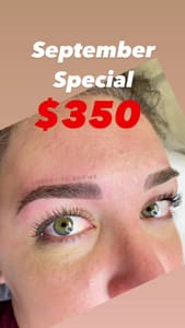 Eyebrow Tattoo result by Luxury 3D Brows in Salt Lake City, UT